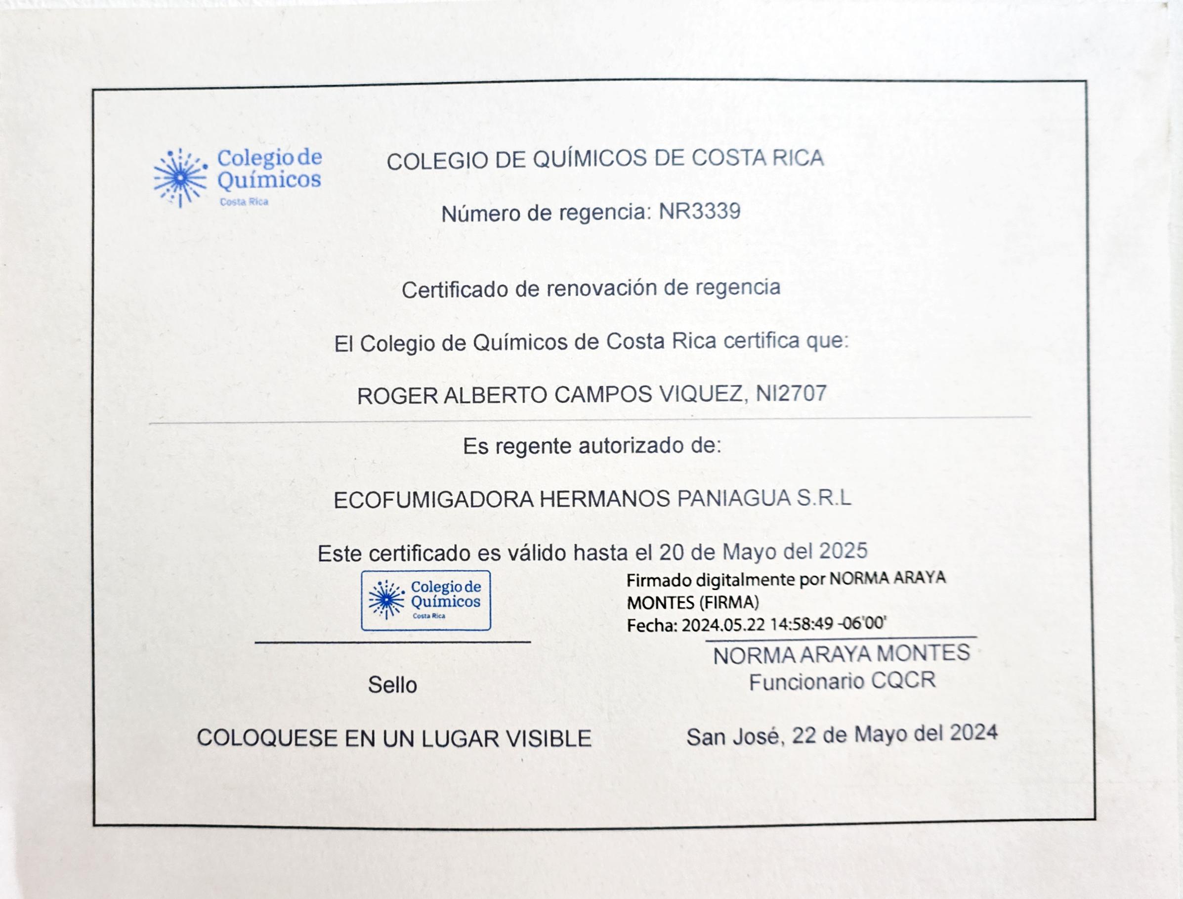 Colegio de Ingenieros Químicos de Costa Rica